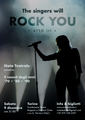 Atto iii - the singers will rock you